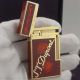 Perfect Replica S.T. Dupont Ligne 2 Atelier Lighter - Yellow Gold And Red Lacquer Finish (2)_th.jpg